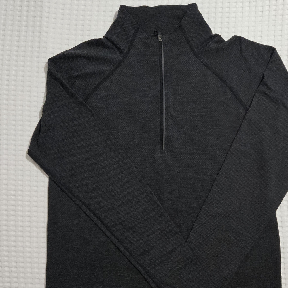 lululemon athletica Dark Gray Long Sleeve Shirt - Picture 3 of 6